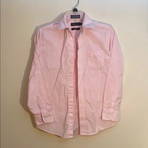 Long sleeve pink dress shirt